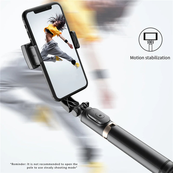 2024 AI Tripod Stand Vertical Stabilizer for Smartphone Bluetooth Selfie