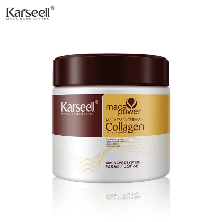 Karseell 500ml Hair Treatment Mask Deep Repair Collagen Argan Oil