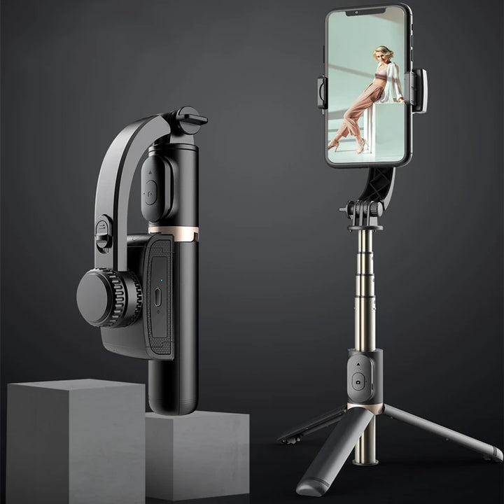 2024 AI Tripod Stand Vertical Stabilizer for Smartphone Bluetooth Selfie