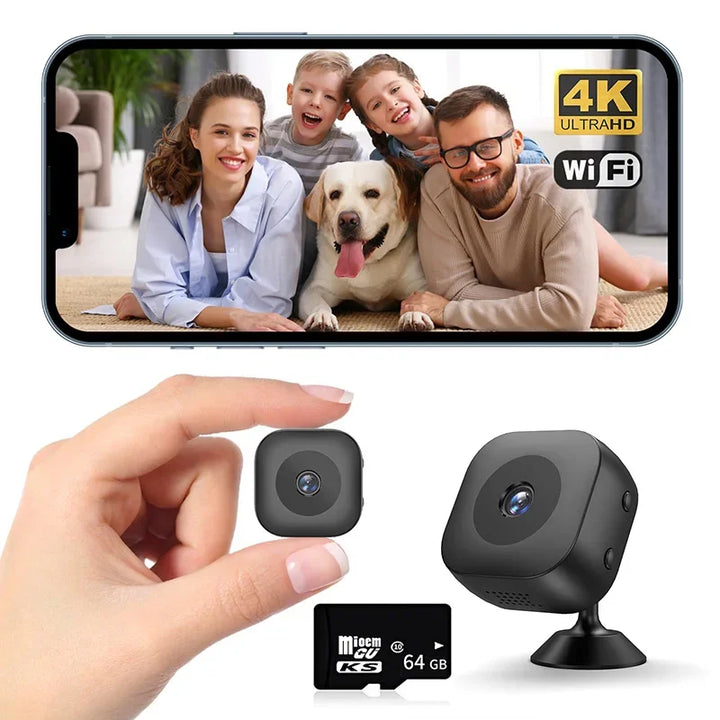 Xiaomi Mini Camera WiFi IP/AP 4K Remote Monitoring Portable Camcorder Smart Surveillance Security Camera