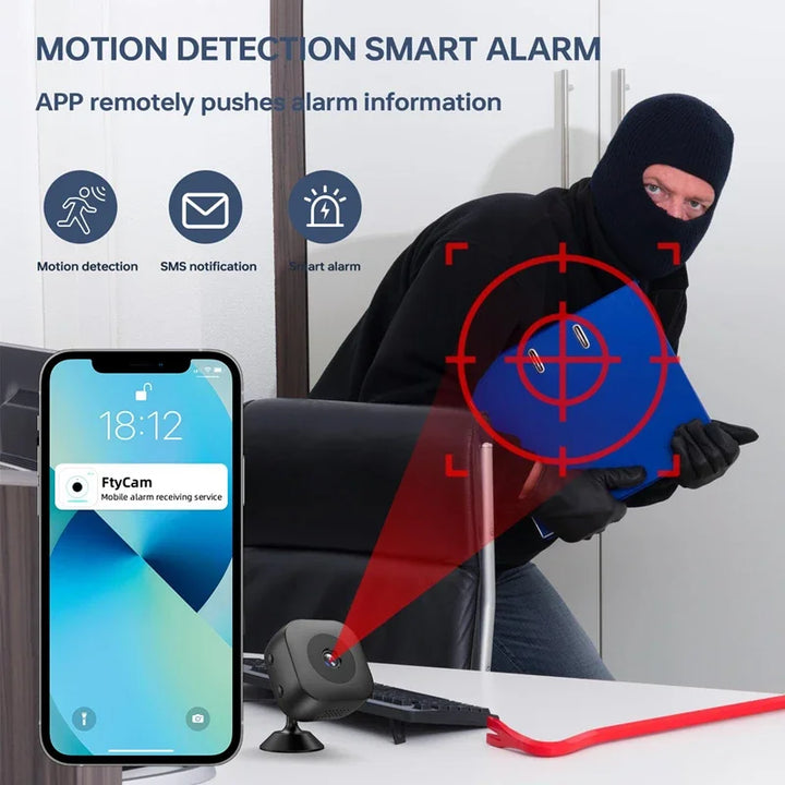 Xiaomi Mini Camera WiFi IP/AP 4K Remote Monitoring Portable Camcorder Smart Surveillance Security Camera